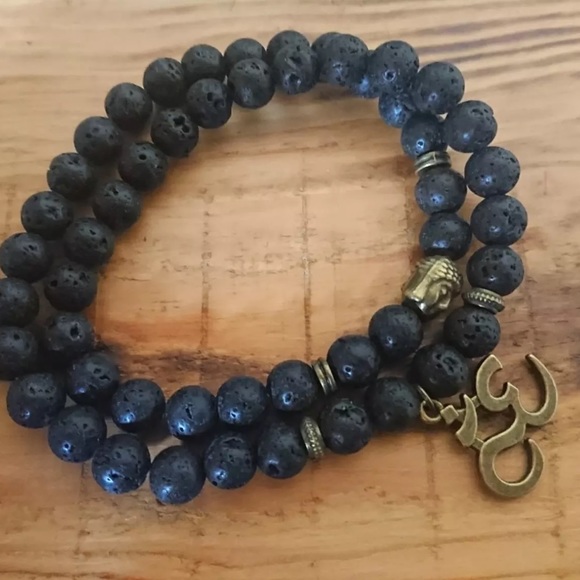 Gemstone Meditation Mala bracelet - Picture 5 of 11